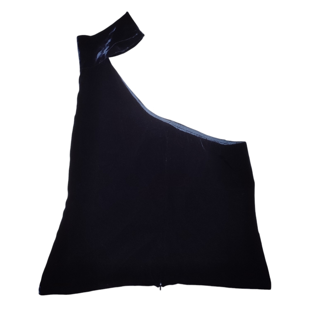 Ralph Lauren Navy Velvet Halter Top NWT Size 6 - Picture 8 of 12